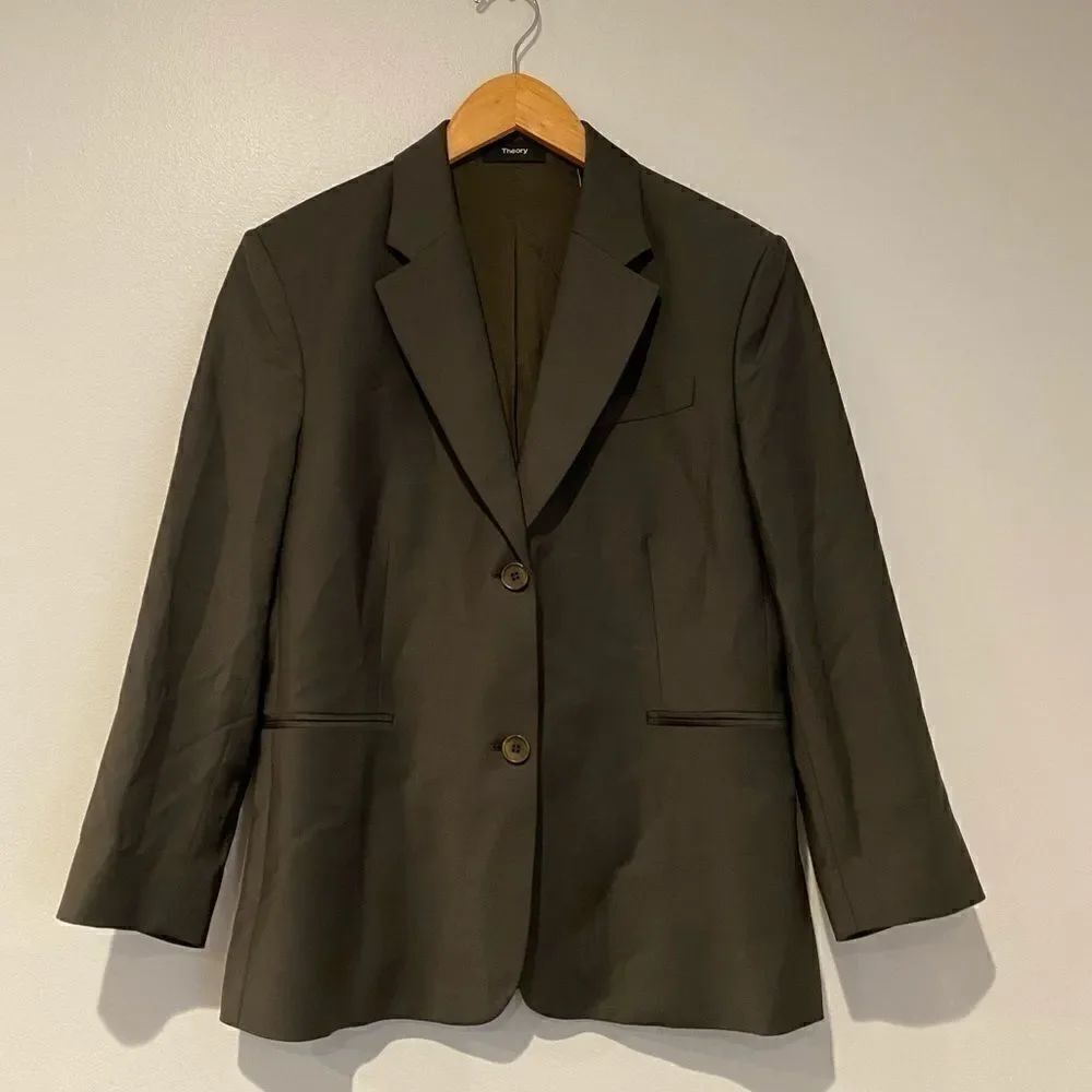 Theory Linworth Continuous Jacket Size 10 - Picture 3 of 7